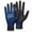 Dark Blue, variant on Safety Work Gloves MicroFoam Nitrile Coated, 3 Pairs KG18NB, Seamless Knit Nylon Glove with full fingers Touchscreen, Ideal for Automotive, Warehouse, Construction, Gray, L