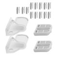 thumbnail image 4 of Lipstore Baby Gate Replacement Easy to Install Mounting Kit Pet Dog Bracket Accessory White, 4 of 8