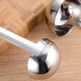 thumbnail image 2 of TISHITA 3xStainless Steel Soup Or Gravy Pan Ladle / Dipper Kitchen Tool Utensil 60ml 3 Pcs, 2 of 5