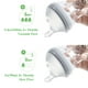 thumbnail image 3 of Set de biberones haakaa Gen.3 de vidrio natural de 125 ml y 180 ml, 3 of 8
