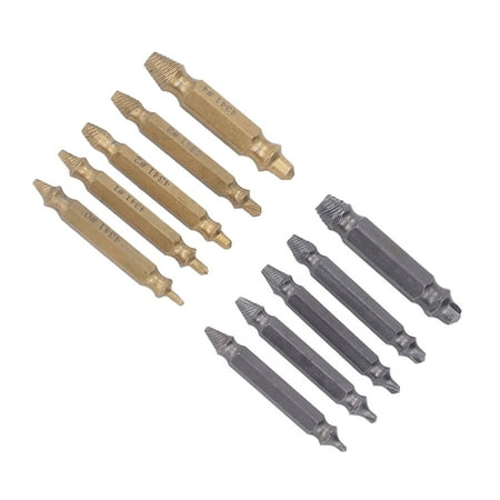 

Screw Removal Tool Screw Extractor 10Pcs For Machine