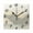 Black, variant on Square Wall Clock Silent Non-Ticking Battery Operated Retro 7.78" Clock for Bedroom Living Room Decor Light Gray Mountains