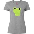 thumbnail image 3 of Inktastic Cute Frog, Little Frog, Baby Frog, Green Frog Women's T-Shirt, 3 of 5
