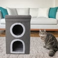 thumbnail image 3 of Foldable Cat House, Large Space Easy To Assemble Cat Cube House  for Indoor, 3 of 7