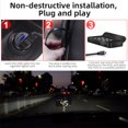 thumbnail image 3 of Hud Del Coche Coche HUD Fuente grande Digital HUD Alarma de seguridad Velocímetro digital Accesorios para automóviles, 3 of 9