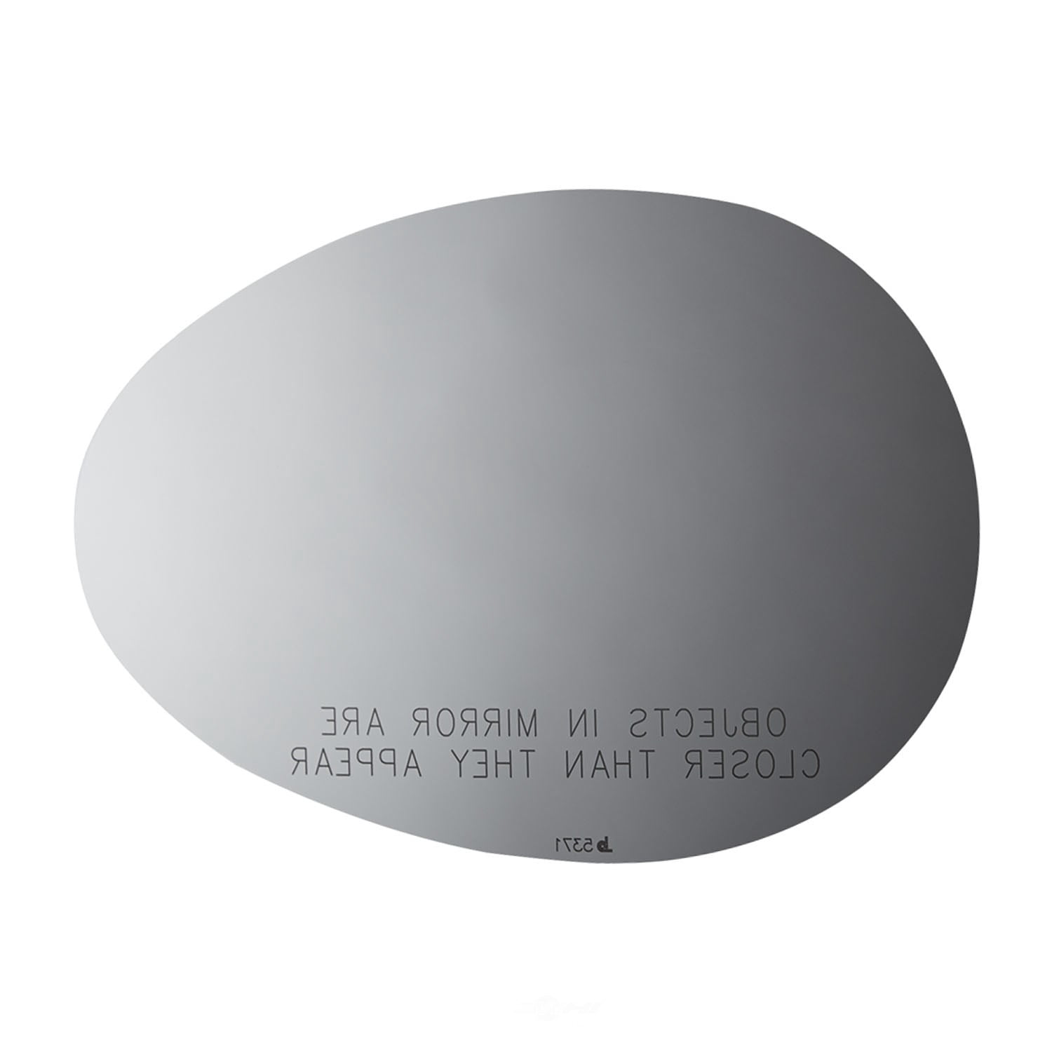 Burco Side View Mirror Replacement Glass - Clear Glass - 5371