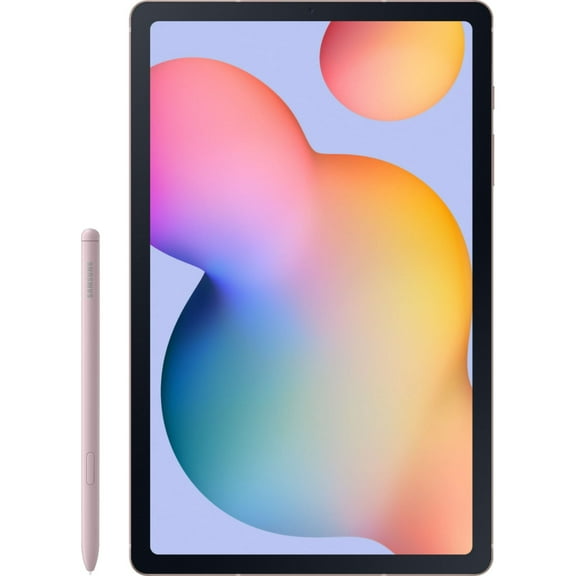 Restored Samsung Galaxy Tab S6 Lite 10.4", 64GB WiFi Tablet Chiffon Rose - SM-P610NZIAXAR - S Pen Included (Refurbished)