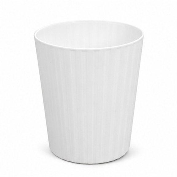 CATIEBYE Multifunctional White Plastic Desktop Garbage Container for Home