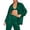 Green, variant on Two Piece Linen Set 2 Piece Pants Set for Women Clothing Set Female Round Neck Short Sleeve Tops Pants Sets Casual Pant Style S_567 Women's Tracksuits Green M