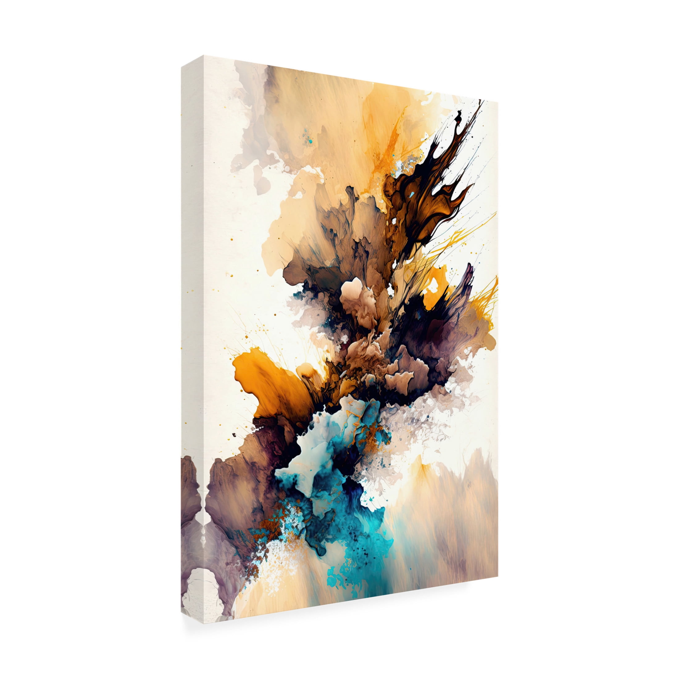 Trademark Fine Art Mauro  Autumn Hues Canvas Wall Art