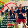 thumbnail image 2 of Gronk Fitness Inertia Wave ® Workout Ropes Edition | Battle Rope Alternative for Strength Training | Rubber Battle Ropes | Elastic Battle Ropes for an Abdominal and Core Workout, 2 of 6