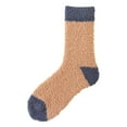 thumbnail image 2 of MSJUHEG Fuzzy Socks,Warm Socks,Slipper Socks for Men,Fluffy Socks,Wool Socks,Mens Socks Coral Socks Stripe Socks Colorful Athletic Socks Socks Thermal Socks C One Size, 2 of 9