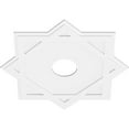 thumbnail image 2 of 36"OD x 7"ID x 20"C x 1"P Axel Architectural Grade PVC Contemporary Ceiling Medallion, 2 of 11