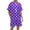 B1-Purple359, variant on Puliio Polka Dot Pajamas Set for Men Short Sleeve Button Top & Shorts Comfortable Loungewear Pjs Set 2-Piece