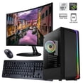 thumbnail image 1 of Computadora armada diseño i5 10400F Intel SSD 960GB 16GB RAM Nvidia P400 monitor 24 curvo 80+, 1 of 7