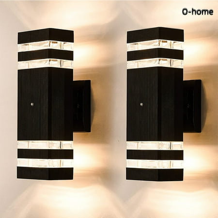 

Dusk to Dawn Outdoor Wall Lights 2-Pack
