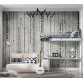 thumbnail image 7 of Tiptophomedecor Background & Patterns Wallpaper Wall Mural - Quotes on Grey Wood, 7 of 7