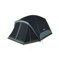 thumbnail image 1 of Coleman Skydome 6-Person Camping Tent with Screen Room for Family Camping, Weatherproof, Easy 5-Minute Setup, WeatherTec System, Blue Nights, 1 of 8