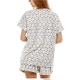 thumbnail image 5 of Roudelain Soft Terry Cloth T-Shirt Shorts Set Daisy Army Tradewinds Heather L, 5 of 6