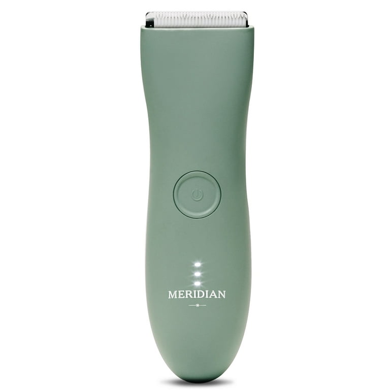 uld Sympatisere blanding The Trimmer by Meridian: Men's Electric Below-The-Belt Trimmer with  Universal USB Charging (Sage) - Walmart.com