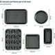 thumbnail image 4 of Moldes para Hornear Bluelander 6 Piezas Utensilios de Cocina Antiadherente de Acero al Carbono, 4 of 4