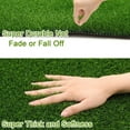 thumbnail image 6 of Artificial Grass Turf - 5FTx10FT, 0.8" Fake Grass Astro Turf for Dogs & Patio, Indoor/Outdoor Carpet, 6 of 10