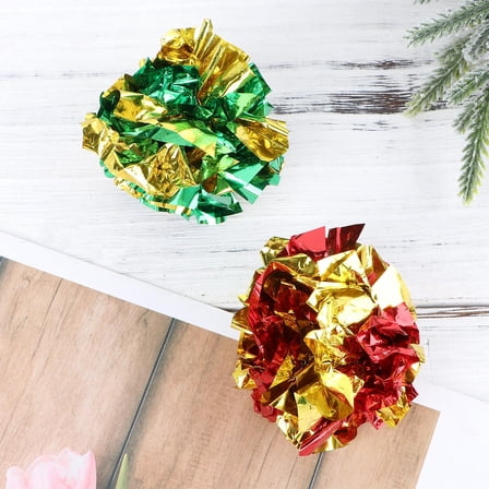 PBPBOX 6 Pcs Cat Enrichment Toys Assorted Color Round For Indoor Play For Cats