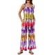 thumbnail image 2 of Puntoco Mujeres Moda Leopardo Estampado O-cuello Sin mangas Playsuit Casual Long Jumpsuit Puntoco Puntoco-7146, 2 of 5