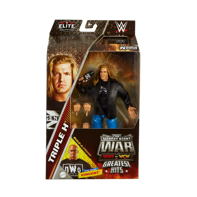 WWE Monday Night War Elite Collection Triple H Action Figure with