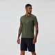 thumbnail image 5 of Camiseta de manga corta Dry Fit para hombre, cuello redondo, ligera, para entrenamiento, atlética, informal, 5 of 6