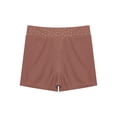 thumbnail image 6 of YiZYiF Kids Girls 2-Piece Gymnastics Dance Outfits Shiny Halter Crop Top with Shorts Athletic Set Dusty Pink 10, 6 of 7