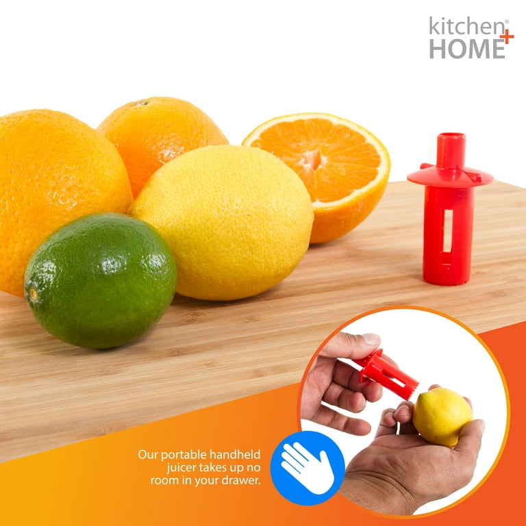 Kitchen + Home Citrus Tap – Portable Lemon Lime Juicer Spout, Orange Citrus  Sipper and Jalapeño Corer – 3 Pack