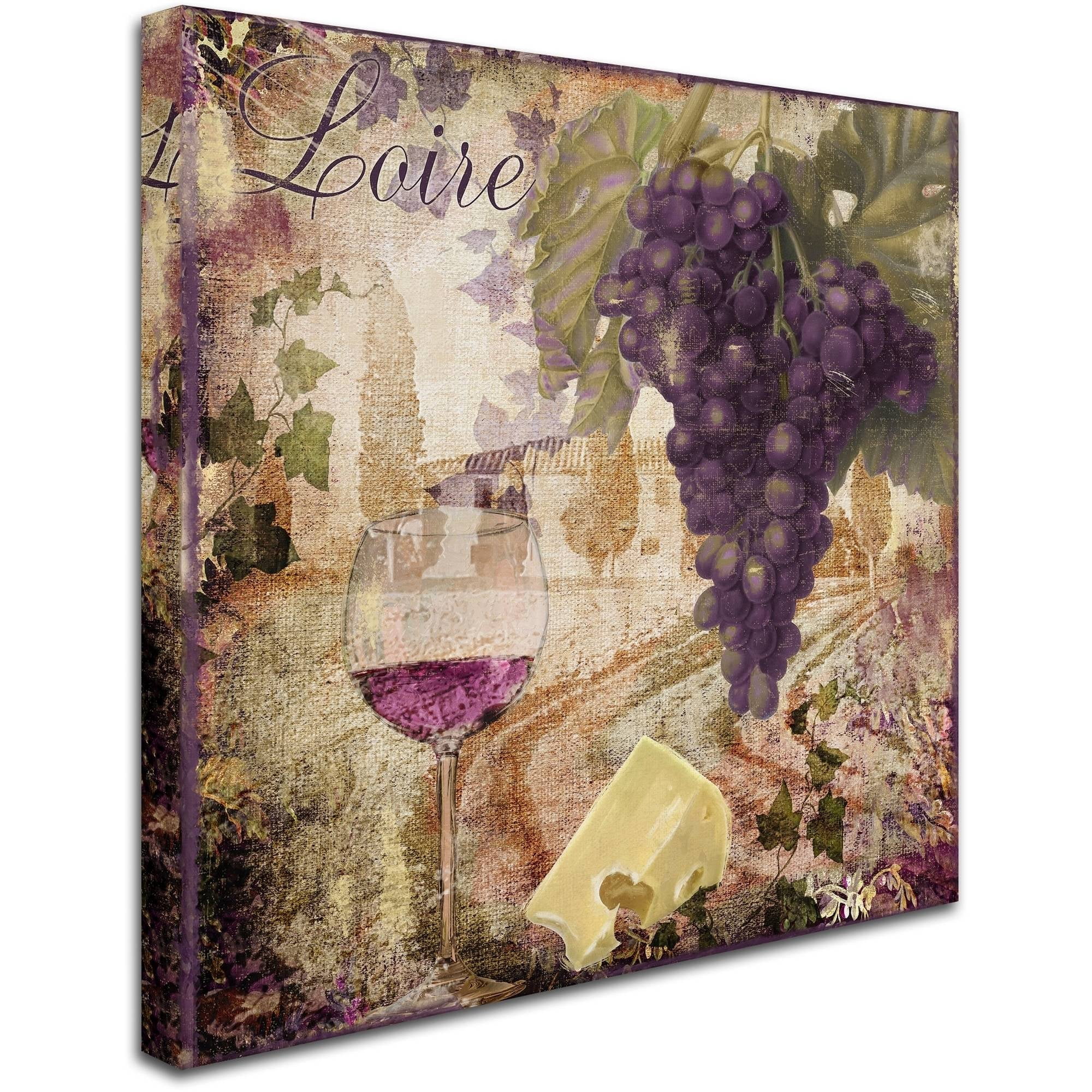 Trademark Fine Art "Wine Country II" Canvas Art by Color Bakery