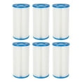thumbnail image 1 of Type A or C Pool Filter Cartridge for Intex In and Above Ground Filter Pump,6 Pack, 1 of 9