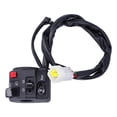 thumbnail image 4 of Tbest Motorcycle Handlebar Switch 60cm/23.6in Horn Button Headlight Turn Signal Fog, 4 of 8