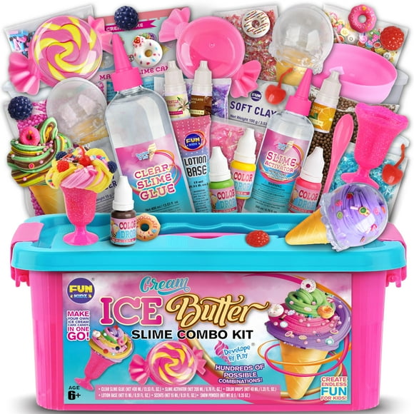 Kit para hacer limo FunKidz Ice Cream Butter Slime Girls 8-12