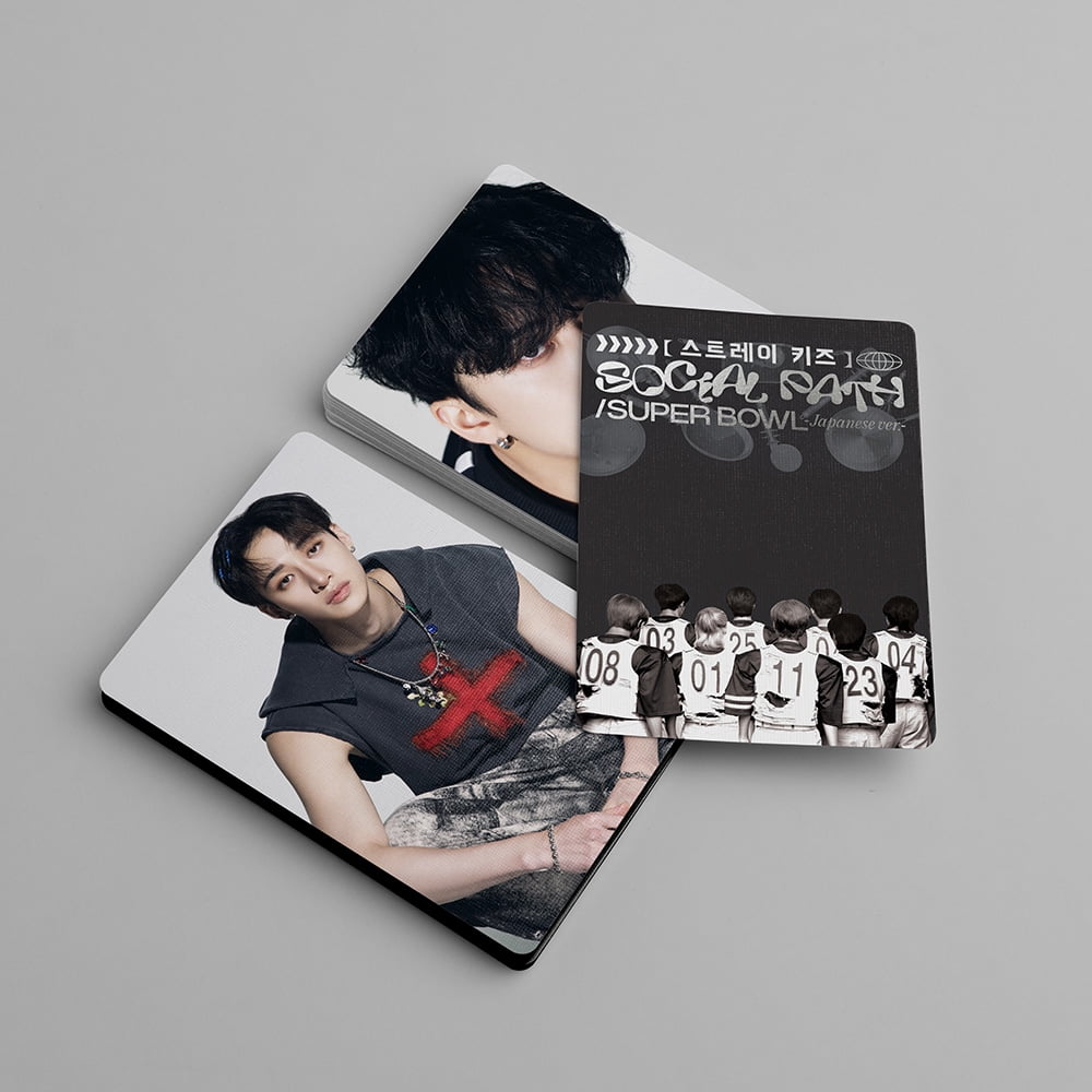 157Pcs Stray Kids Gift Set StrayKids 55pcs LOMO Cards