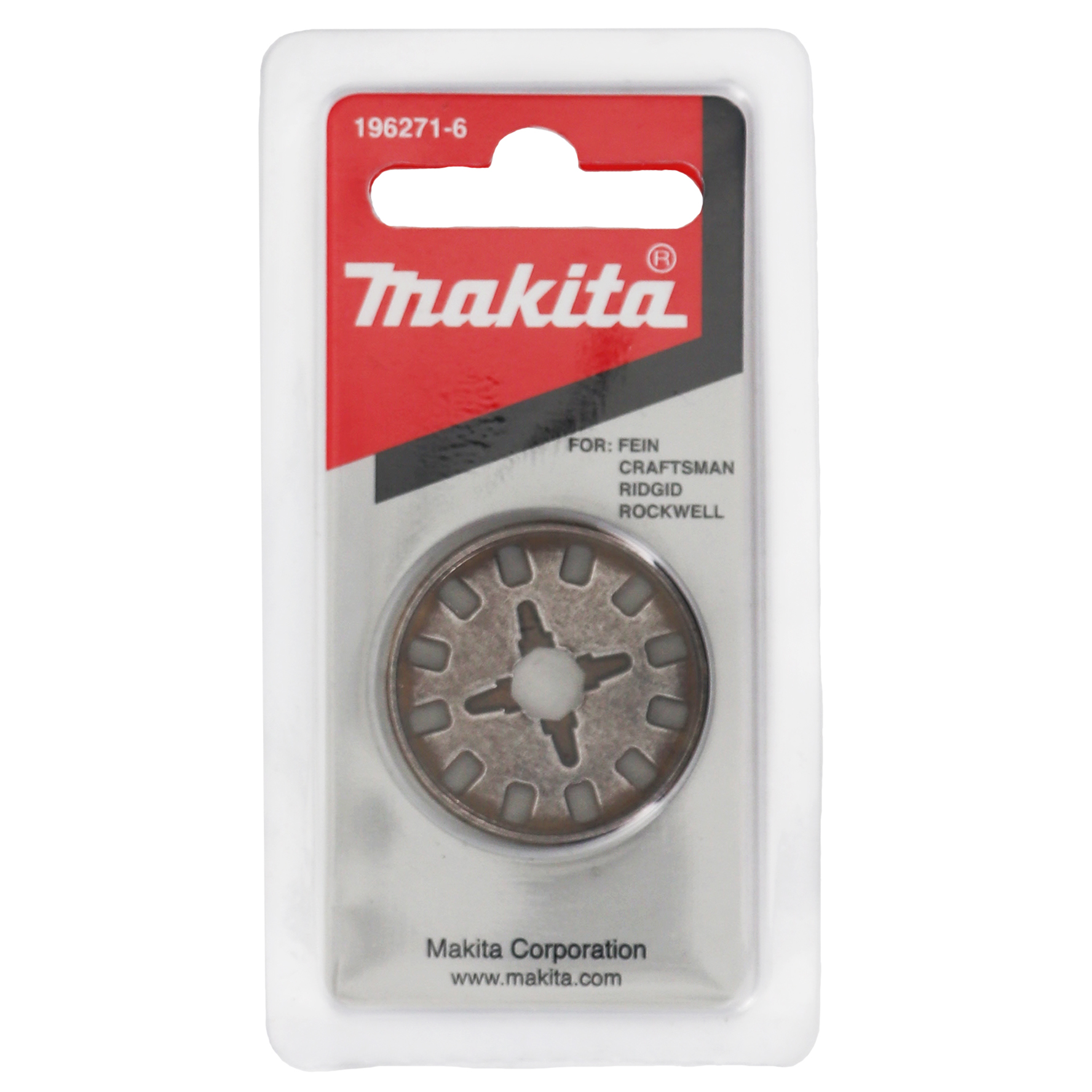 Makita 196271-6 Multi-Tool Adapter for LXMT025, LXMT02Z (2-Pack)