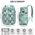 thumbnail image 3 of Travel Cooler Bag - Floral Pattern Camping Beer Cooler Backpack with Bottle Opener- Waterproof Insulated Picnic Backpacks - Cooler Bag for Beach, 3 of 6