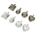 thumbnail image 3 of 60 Pcs Base de Collier DIY Plateau Pendentif Chaîne de Moule Accessoire de Fabrication de Bijoux, 3 of 11