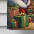 thumbnail image 2 of Basenji and Santa Claus House Flag, 2 of 7