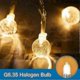 thumbnail image 2 of 10 Pack G6.35 Halogen Bulbs, 12V 35W Warm White 2700K for Chandeliers, Track Lighting, Landscape Fixtures, Desk Lamps, 2 of 5