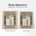 thumbnail image 5 of PixonSign Set of 4 Vintage Adhesive Canvas Posters, Retro Wall Art Leyendecker Art Deco Winter Abyss Tapestry Historic American Prints, Dark Ancient Civilization Wall Décor - 11"x14", 5 of 5