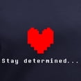 thumbnail image 3 of CafePress - Stay Determined Undertale T Shirt - Women's V-Neck Dark T-Shirt, 3 of 4