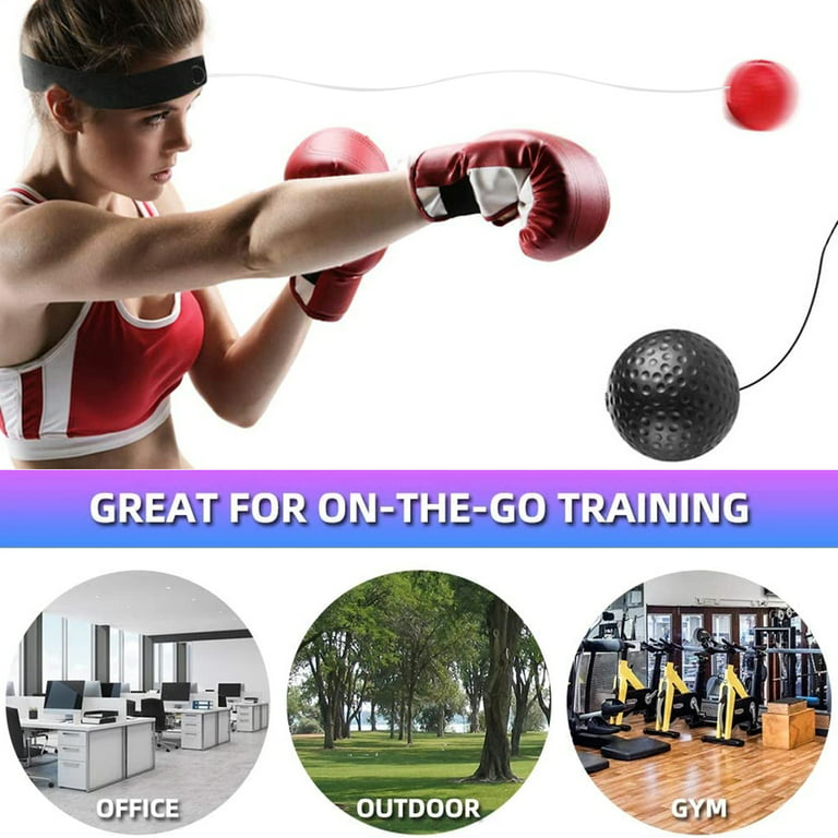 Boxing Reflex Ball - Improve Reaction Speed and Hand Eye Coordination  Training Boxing Equipment for Training at Home,Boxing Reflex Ball with
