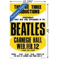 thumbnail image 3 of The Beatles - Carnegie Hall Wall Poster with Push Pins, 22.375" x 34", 3 of 3