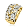 thumbnail image 3 of Ross-Simons 1.00 ct. t.w. Diamond Leaf Vine Ring in 14kt Yellow Gold, Women's, Adult, 3 of 5