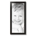 thumbnail image 2 of ArtToFrames 10x23 inch Raw Edge Black Picture Frame, Black MDF Poster Frame (4460), 2 of 8