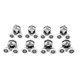 thumbnail image 1 of 8x Wheels for Shower Cabin Silver, 1 of 3