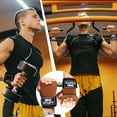 thumbnail image 4 of Weightlifting Wrist Straps Gym Lifting Wraps Double Layer Microfiber Enhanced Grip Powerlifting Workout Support Hand Wrist Sports Gear, 4 of 5